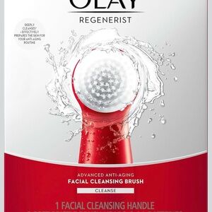 OLAY Regenerist Vibrant Red Cleansing Brush- UNOPENED